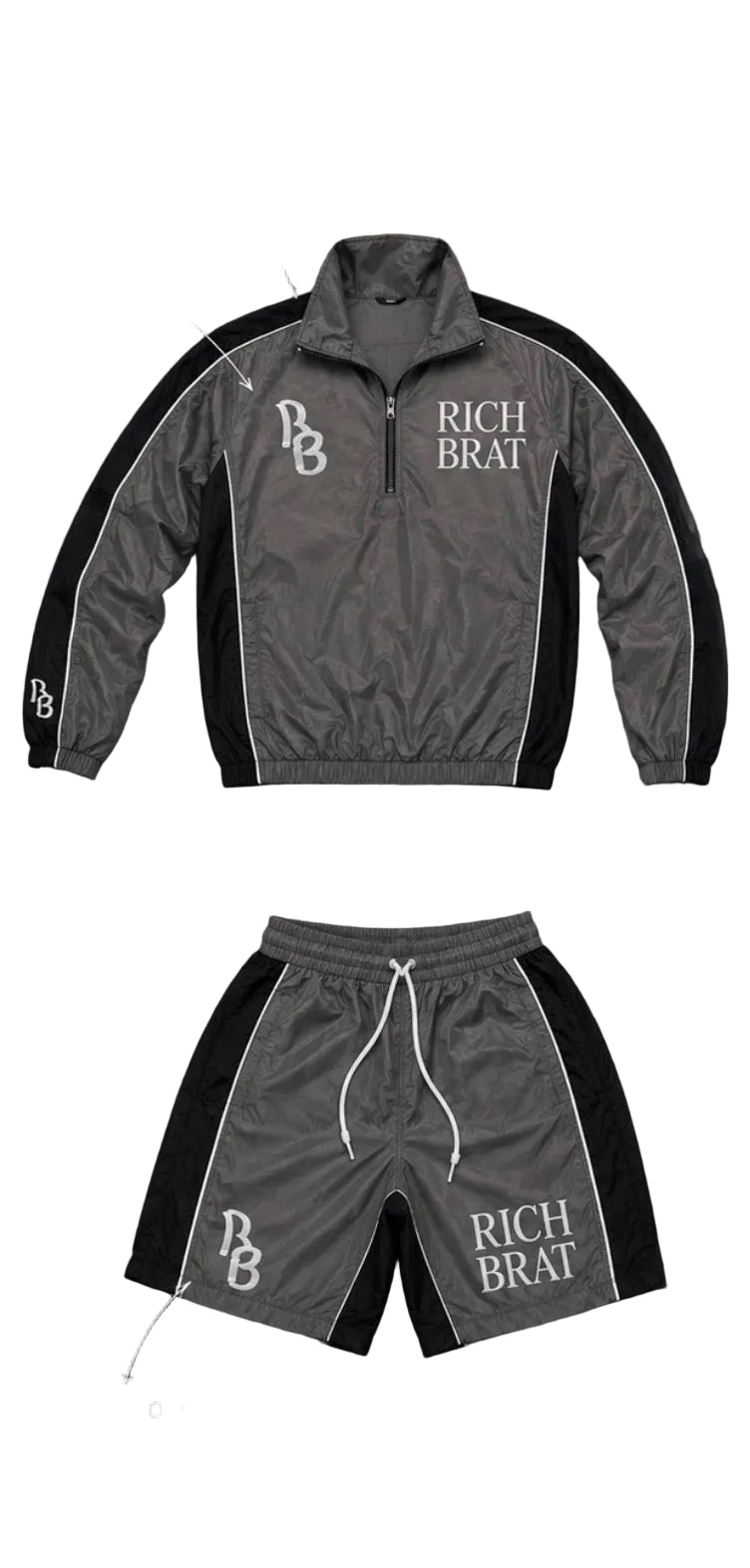 "Grey" Rich Brat Track Set